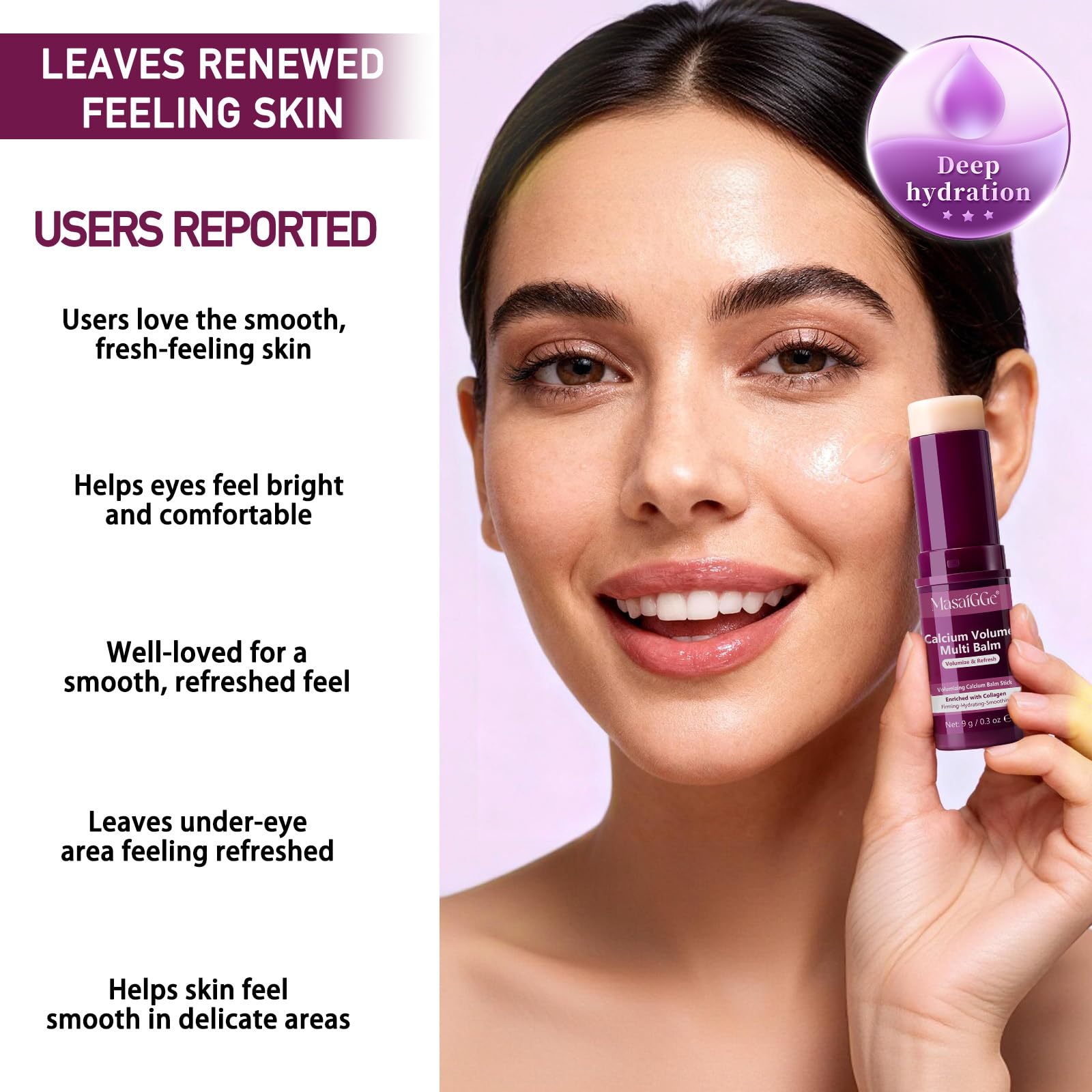 ingrédients clés liiutry Calcium Multi Baume: collagène hydrolysé et huiles