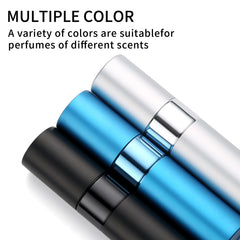 Likealot atomiseur voyage 8 ml bleu, pulvérisateur précis sans fuite.