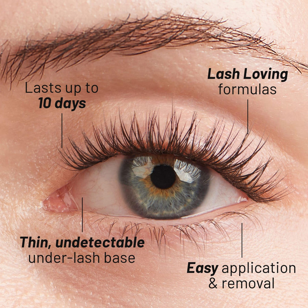 Cils Dawn 12mm adaptables aux formes d’yeux pour flexibilité