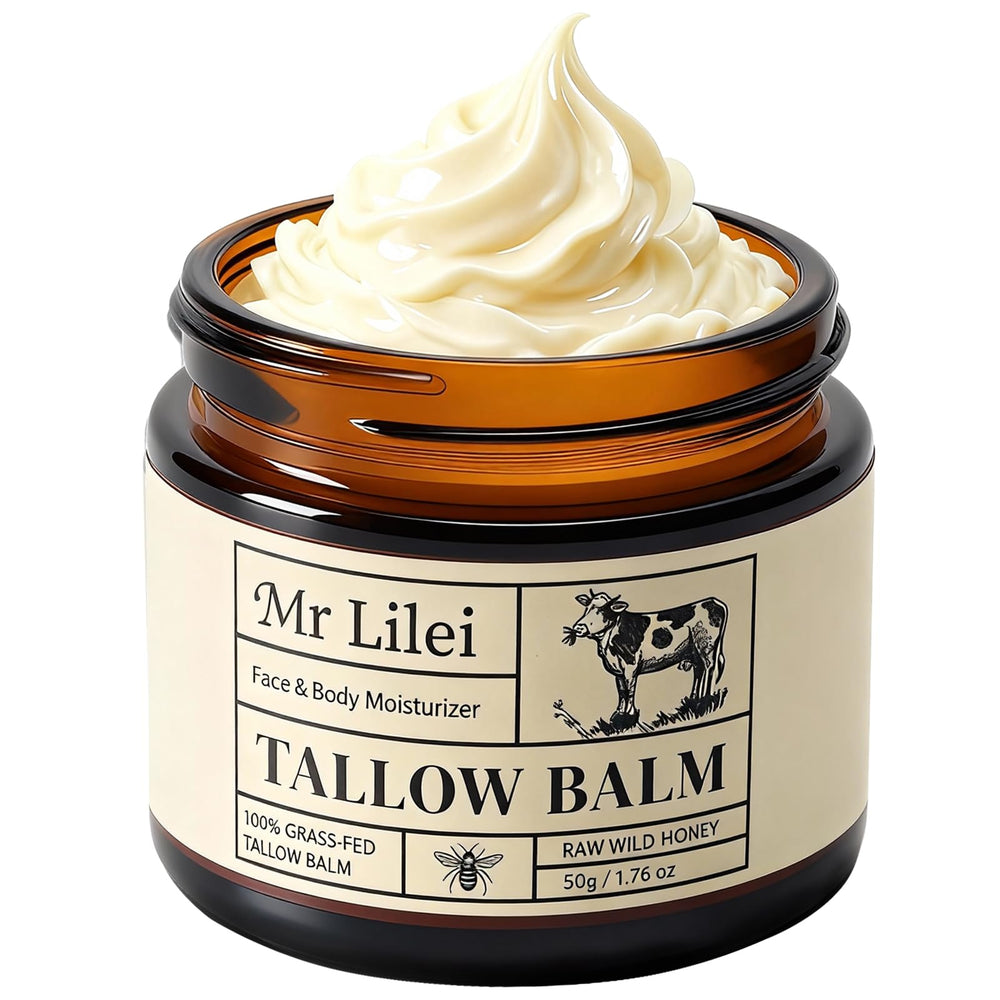 Pot crème Lilei Beauty à base de graisse de boeuf pour nourrir la peau