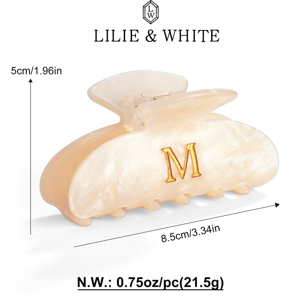 LILIE&WHITE accessoire durable en acrylique pour cheveux actifs.