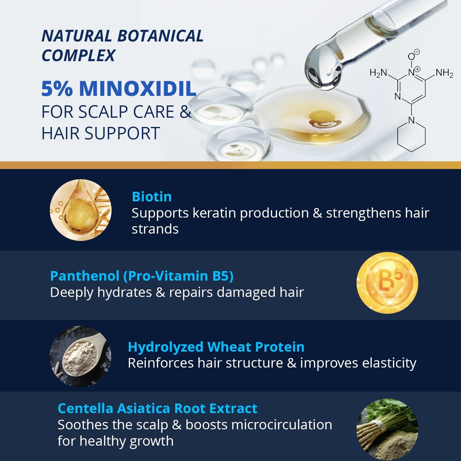 Lilivera hair growth on scalp illustrates fuller look with consistent use.