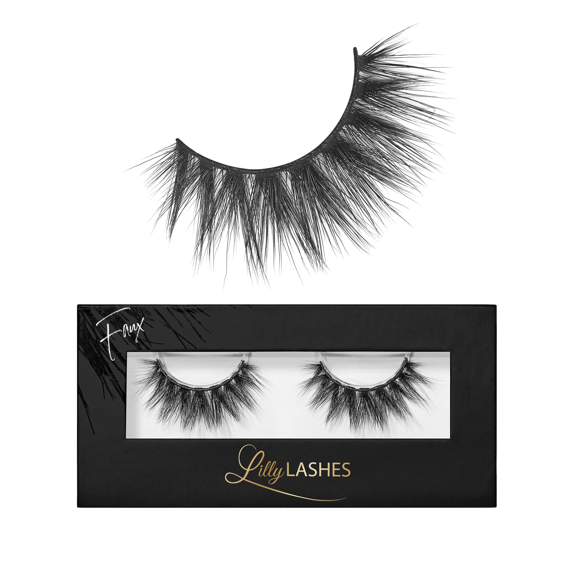 Cils Lilly Lashes 3D Mykonos – bande élégante prête pour un regard dramatique