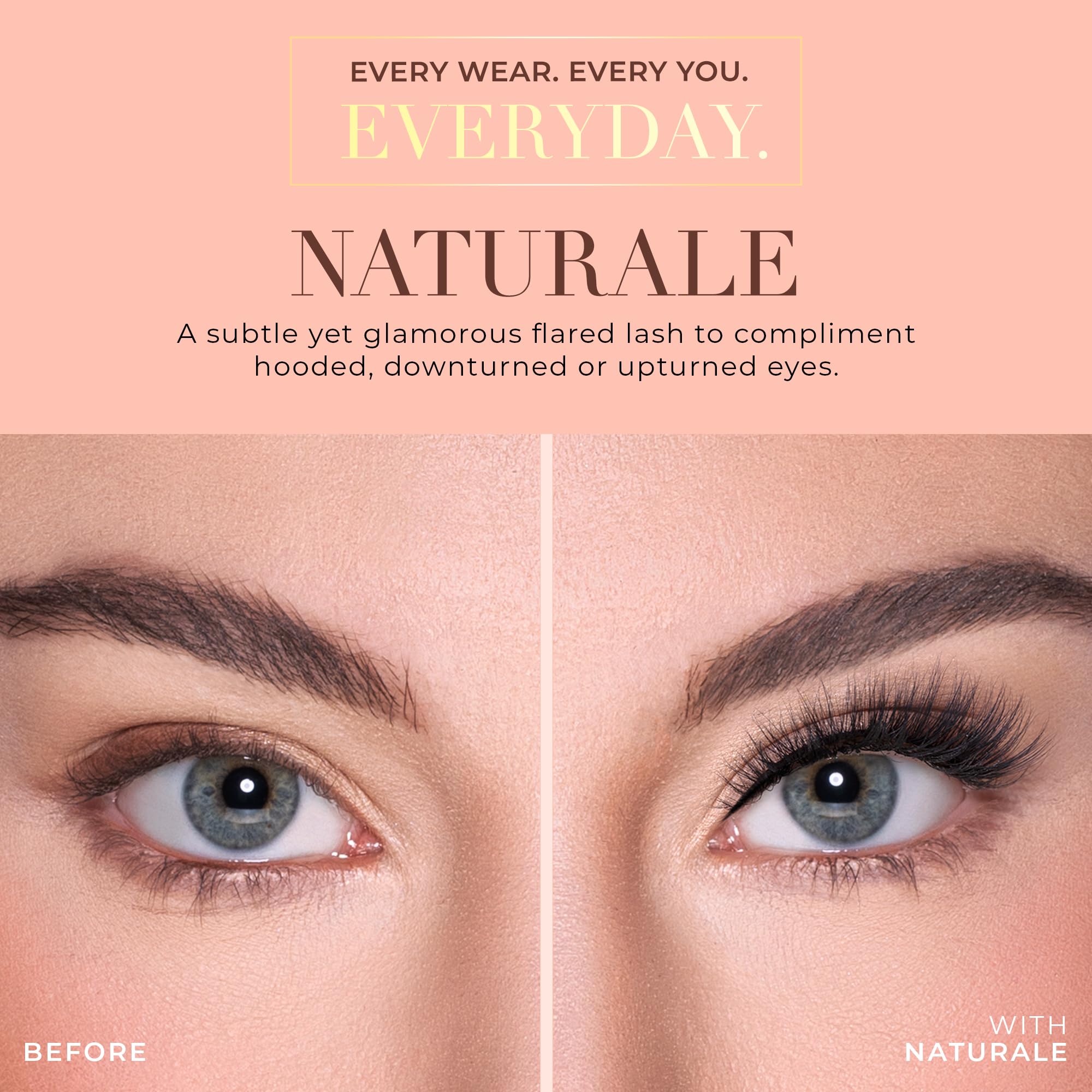 Application facile des cils Lilly Lashes etapes rapides.