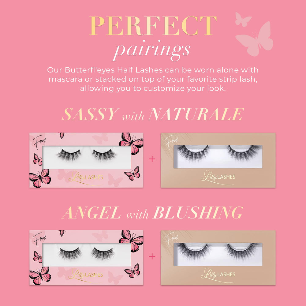 Butterfl'eyes Lilly Lashes 3D volume naturel, effet volumisant.