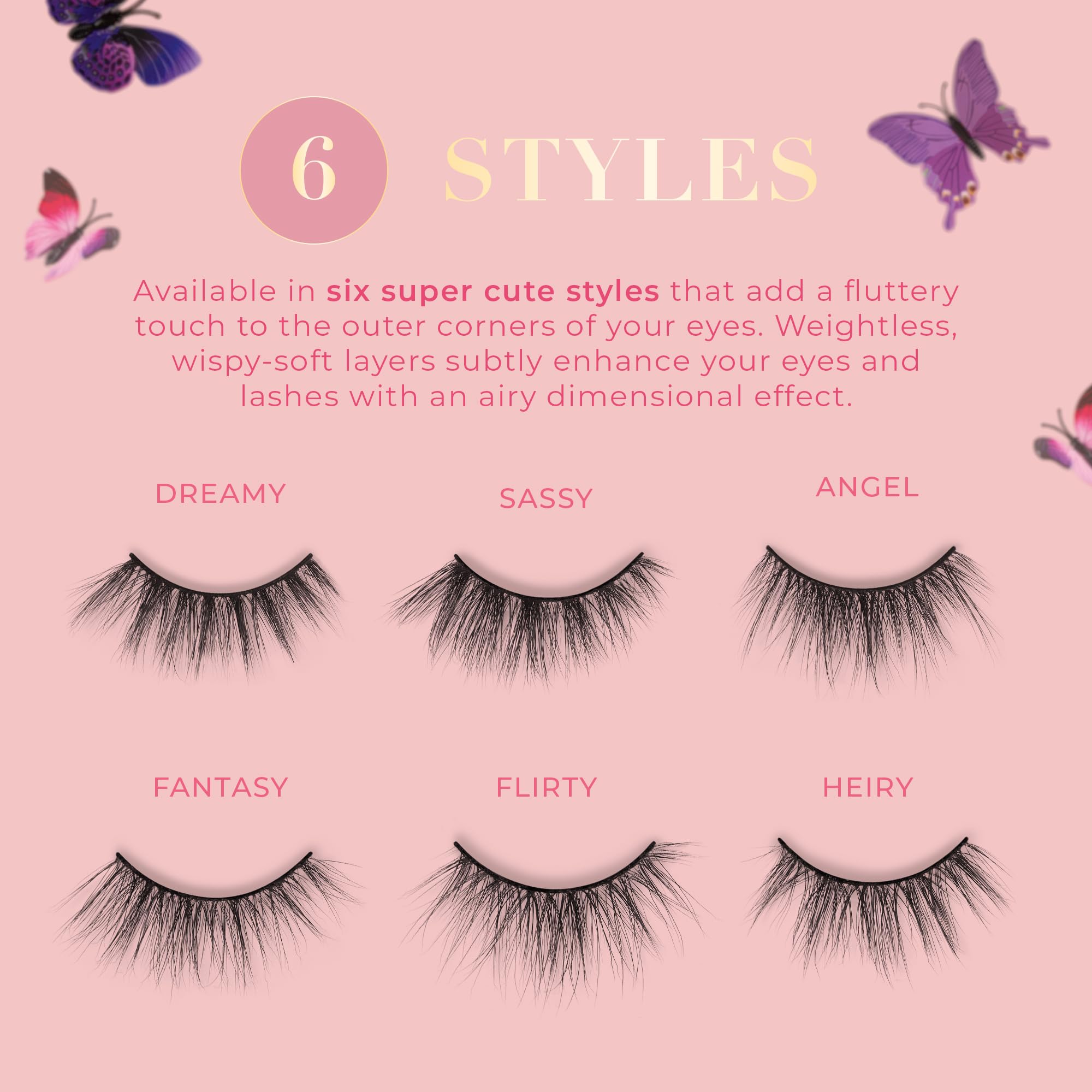 Butterfl'eyes Lilly Lashes: réutilisables jusqu’à 20 fois