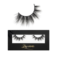 Lilly Lashes Miami Flare 3D Mink Cils : volume naturel et effet wispy pour un regard spectaculaire.