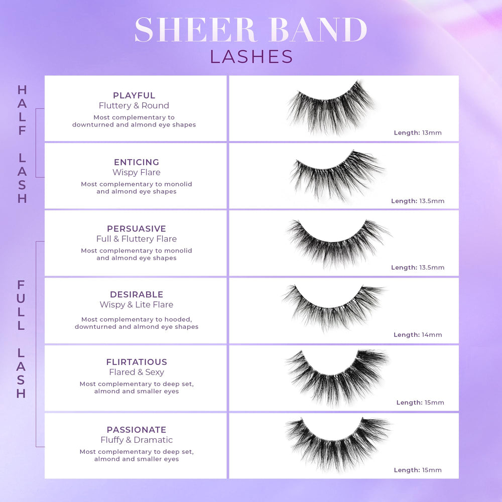 Lilly Lashes réutilisables 20x pour un excellent rapport qualité-prix 13-5mm.