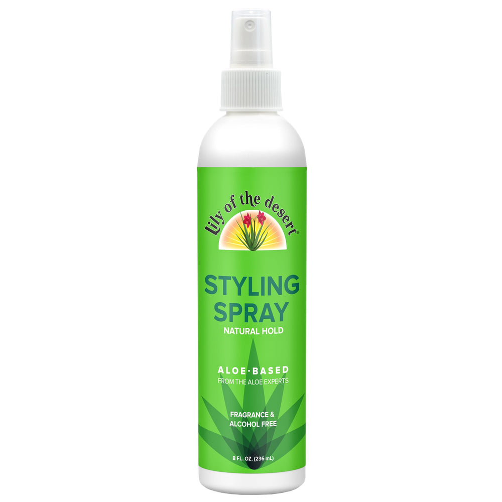 Lily Of The Desert brume aloé vera sans parfum, solution légère pour tous les cheveux.