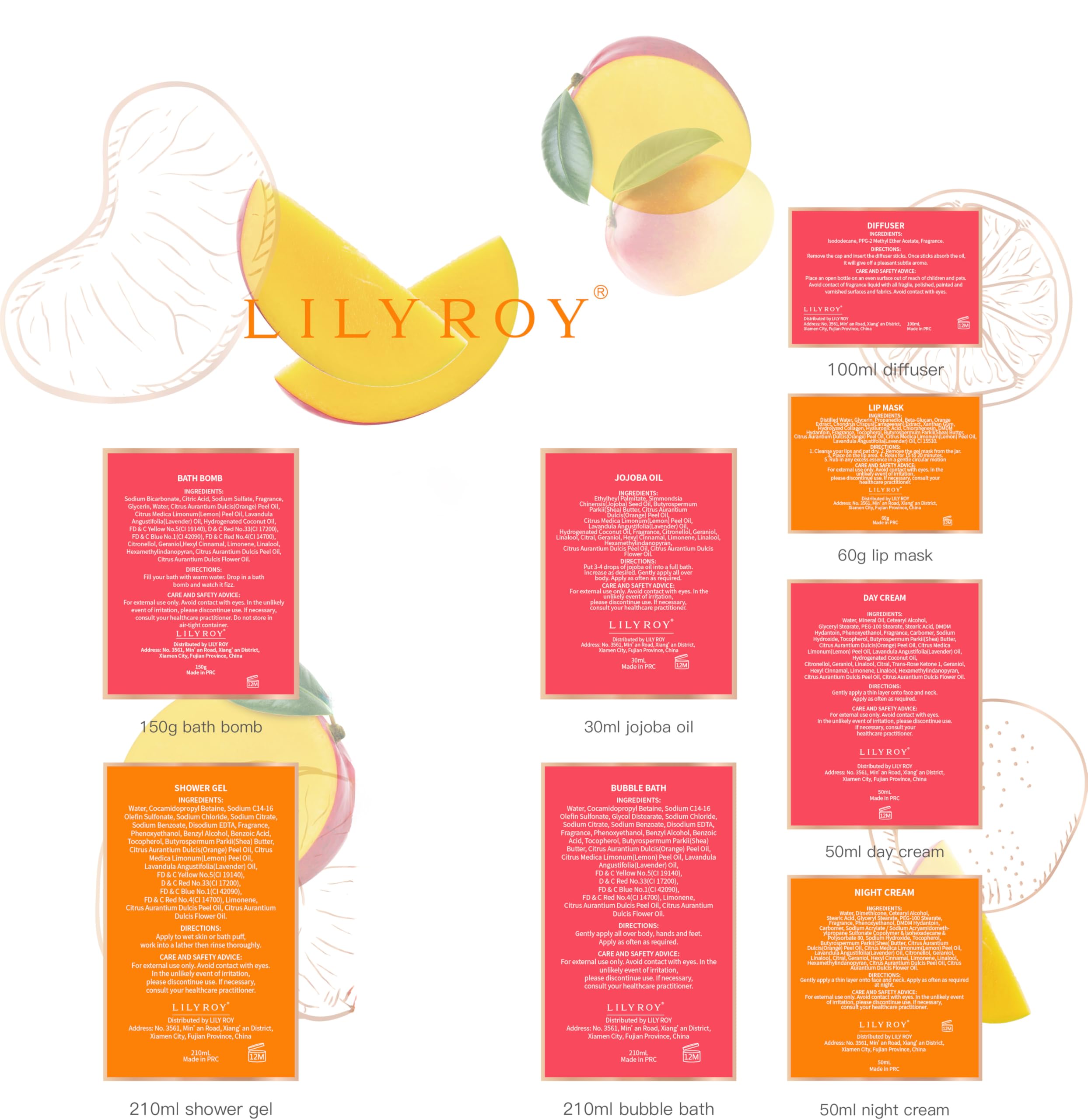 LILY ROY accessoires bain en satin, rangement élégant et douceur.
