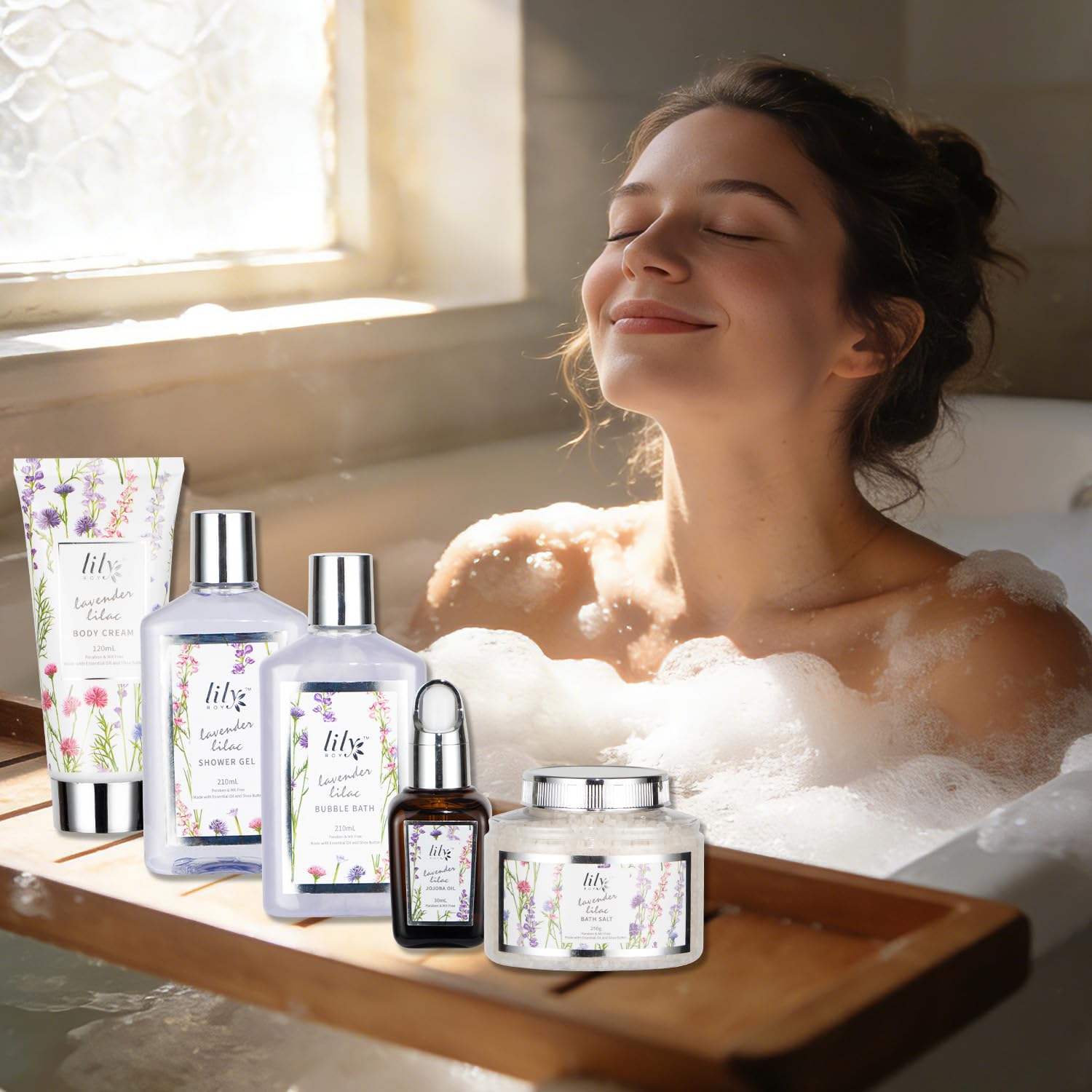 Lily Roy creme-corps: hydratation quotidienne avec parfum subtil.