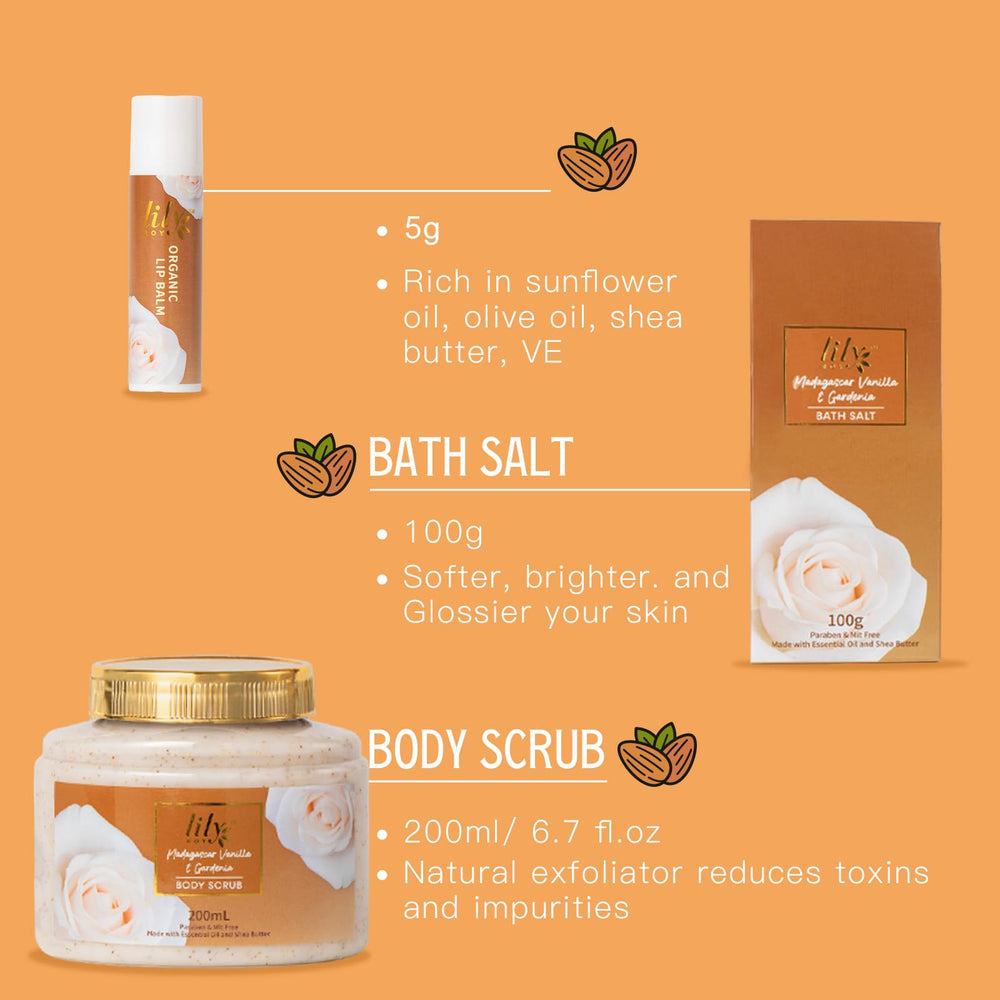 LILY ROY huile bain amande miel – soin concentré pour une hydratation enveloppante