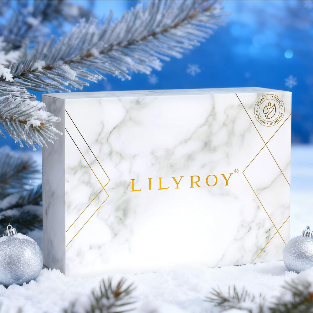 LILY ROY Sels Epsom eucalyptus et feuilles, expérience spa à domicile.