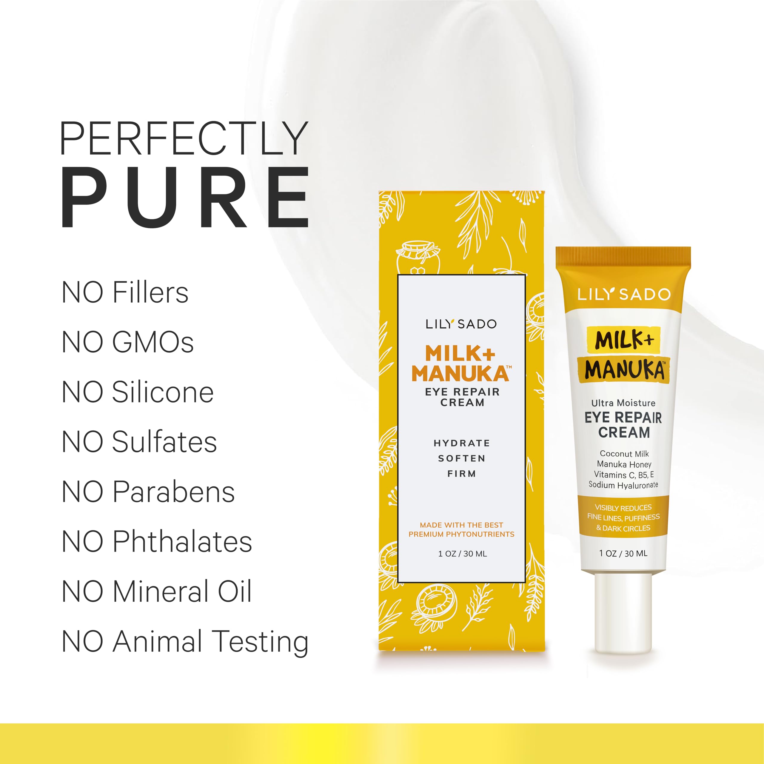 Rituel matinal Milk+Manuka pour le contour des yeux