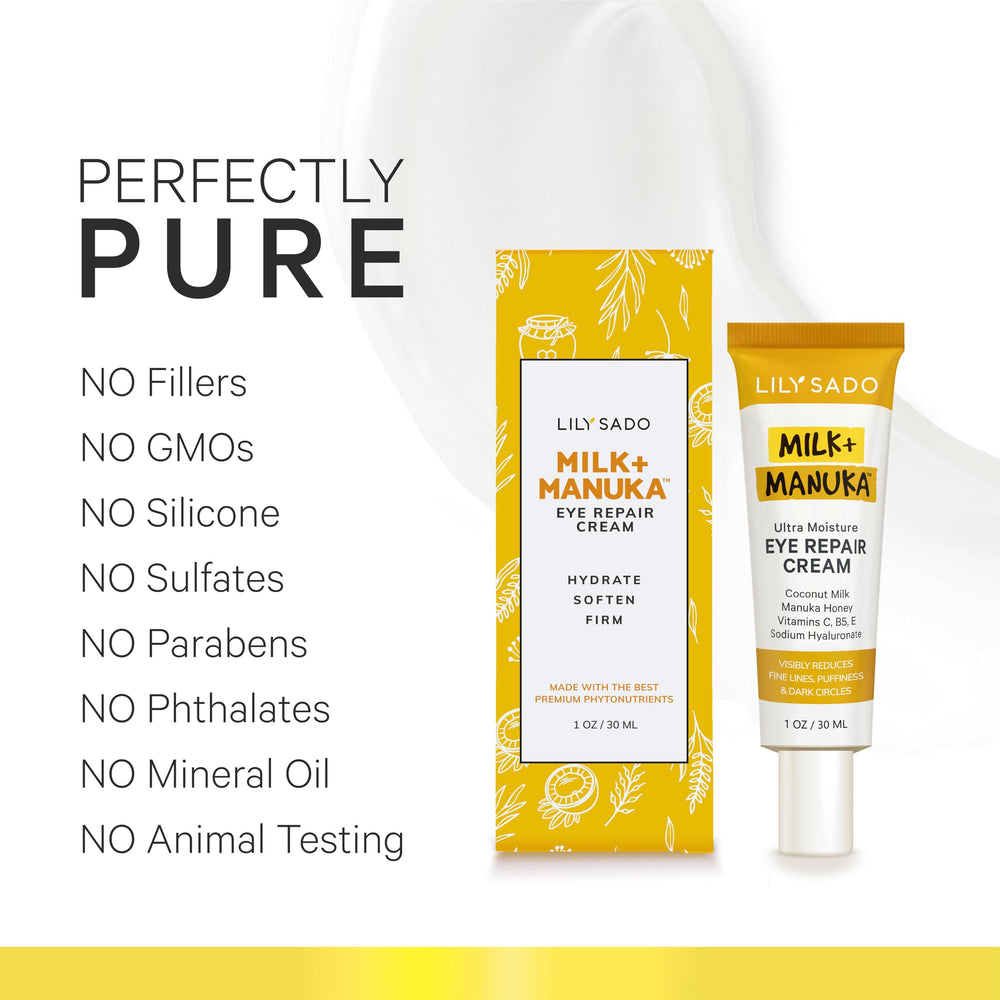 Rituel matinal Milk+Manuka pour le contour des yeux