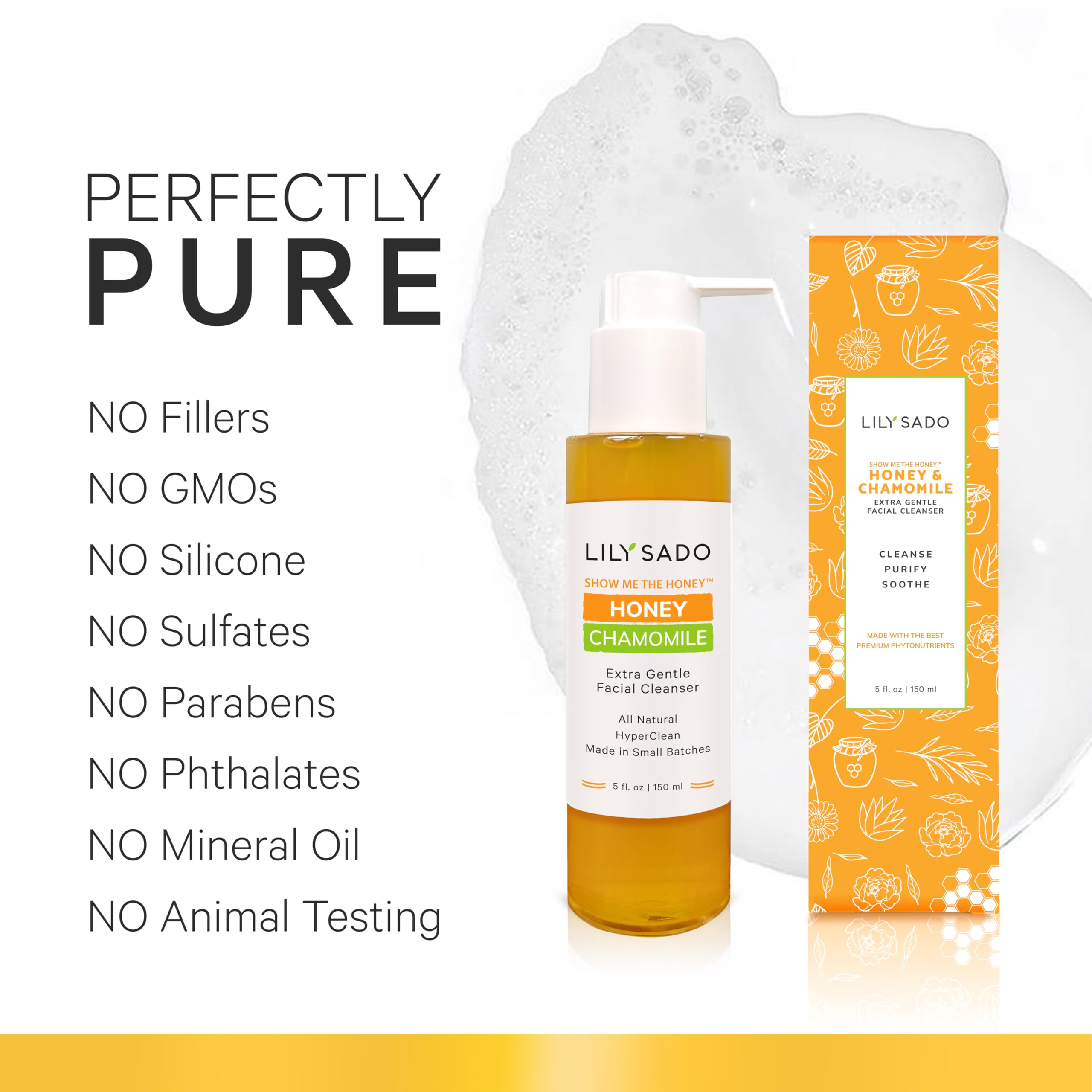 LILY SADO SHOW ME THE HONEY™ – Aide à atténuer l’apparence des pores et des imperfections.