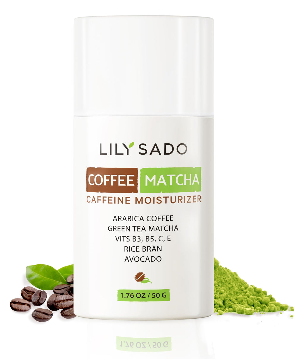 LILY SADO Tea+C bottle pump delivers antioxidant hydration for daily skin care