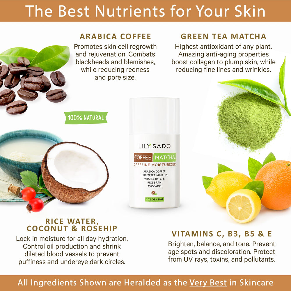 LILY SADO Tea+C jar-cream captures rich vegan formula for day and night nourishment