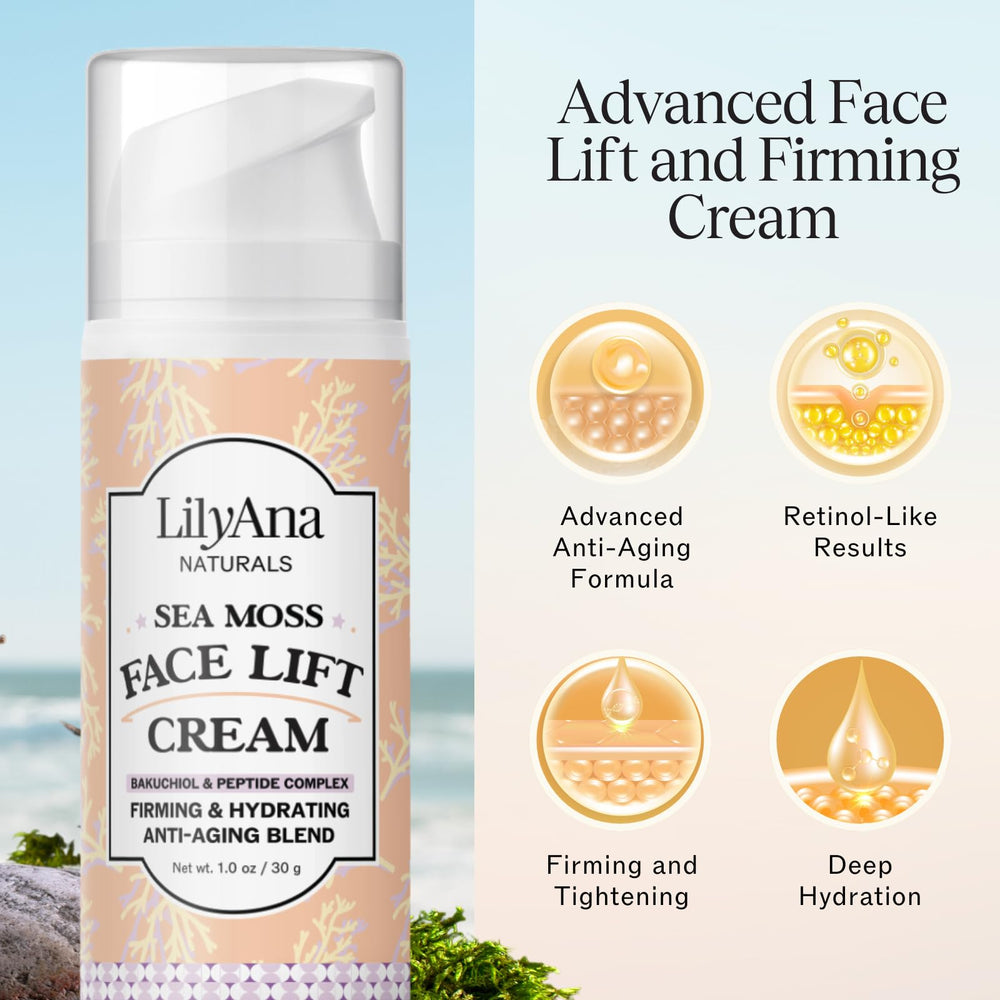 Complexe de peptides soutenant l’élasticité avec LilyAna Naturals Bakuchiol.
