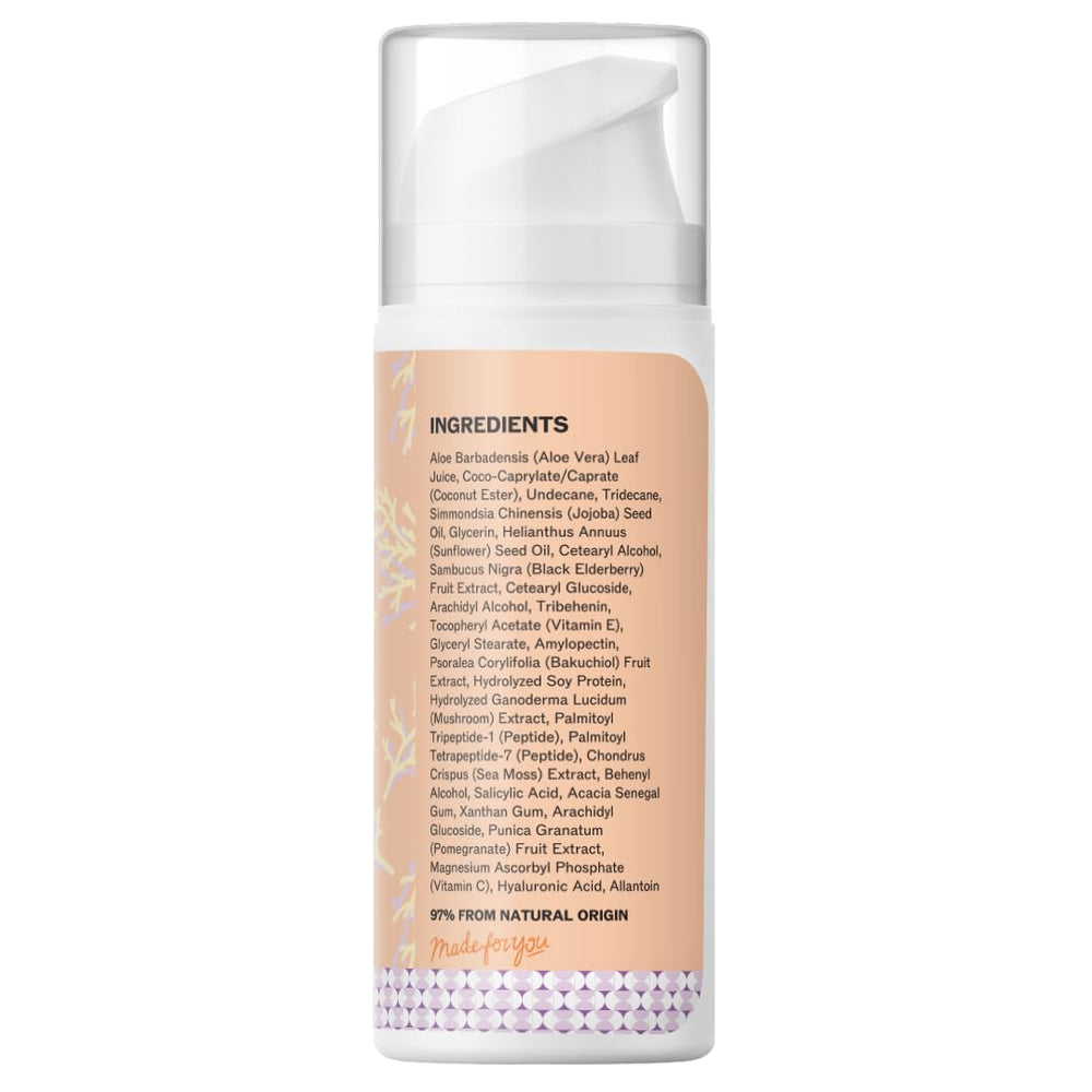 Effet lift subtil après l’application de LilyAna Naturals Bakuchiol.