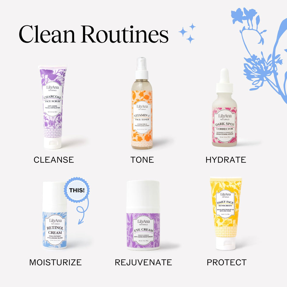 Hydratation nocturne LilyAna Naturals – peau lisse au matin