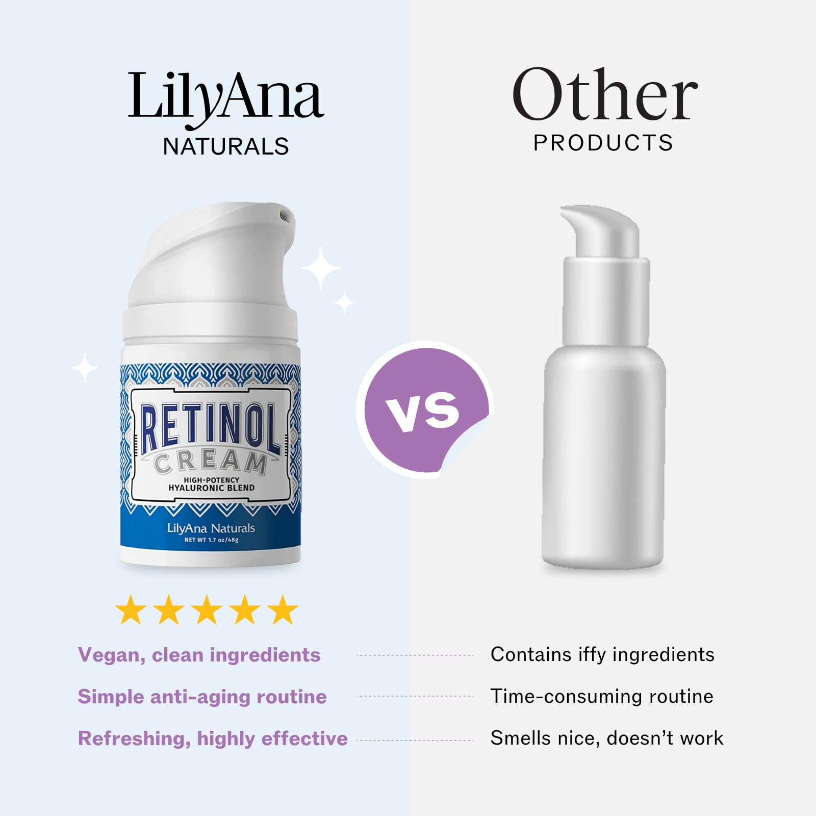 Crème visage et cou LilyAna Naturals – texture légère et efficace