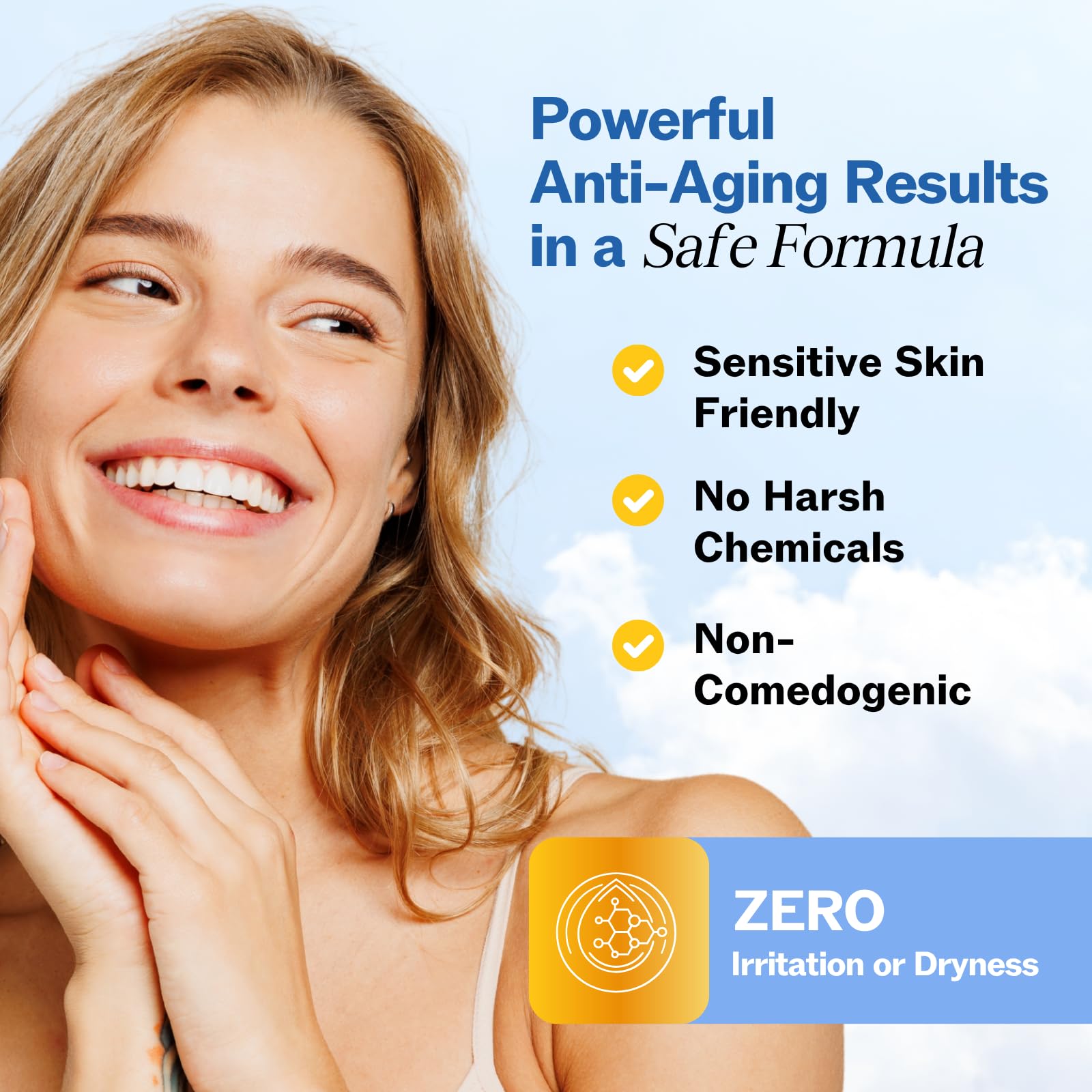 LilyAna Naturals Retinol Crème, ingrédients naturels nourrissants.