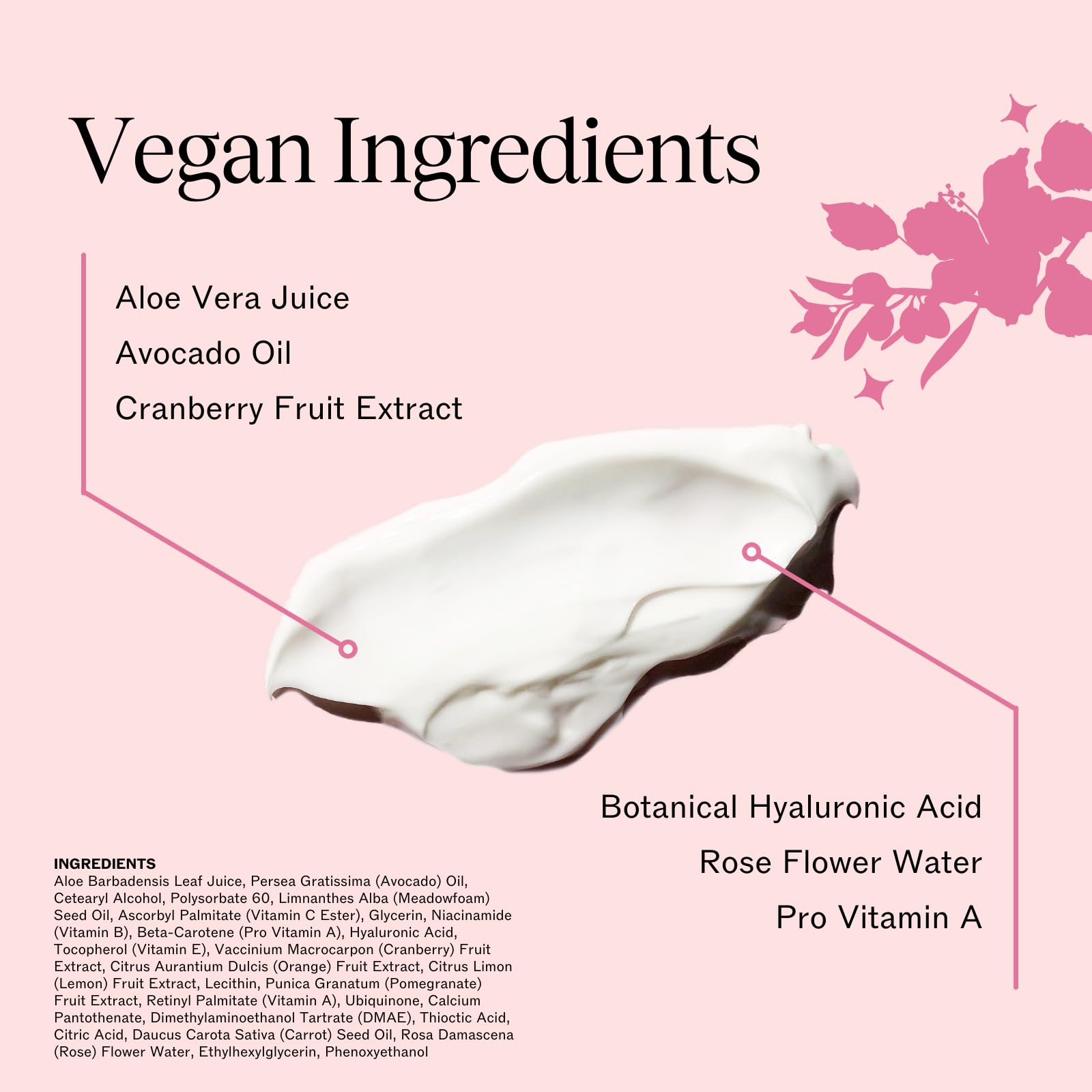 Formule végan LilyAna Naturals sans parfums artificiels