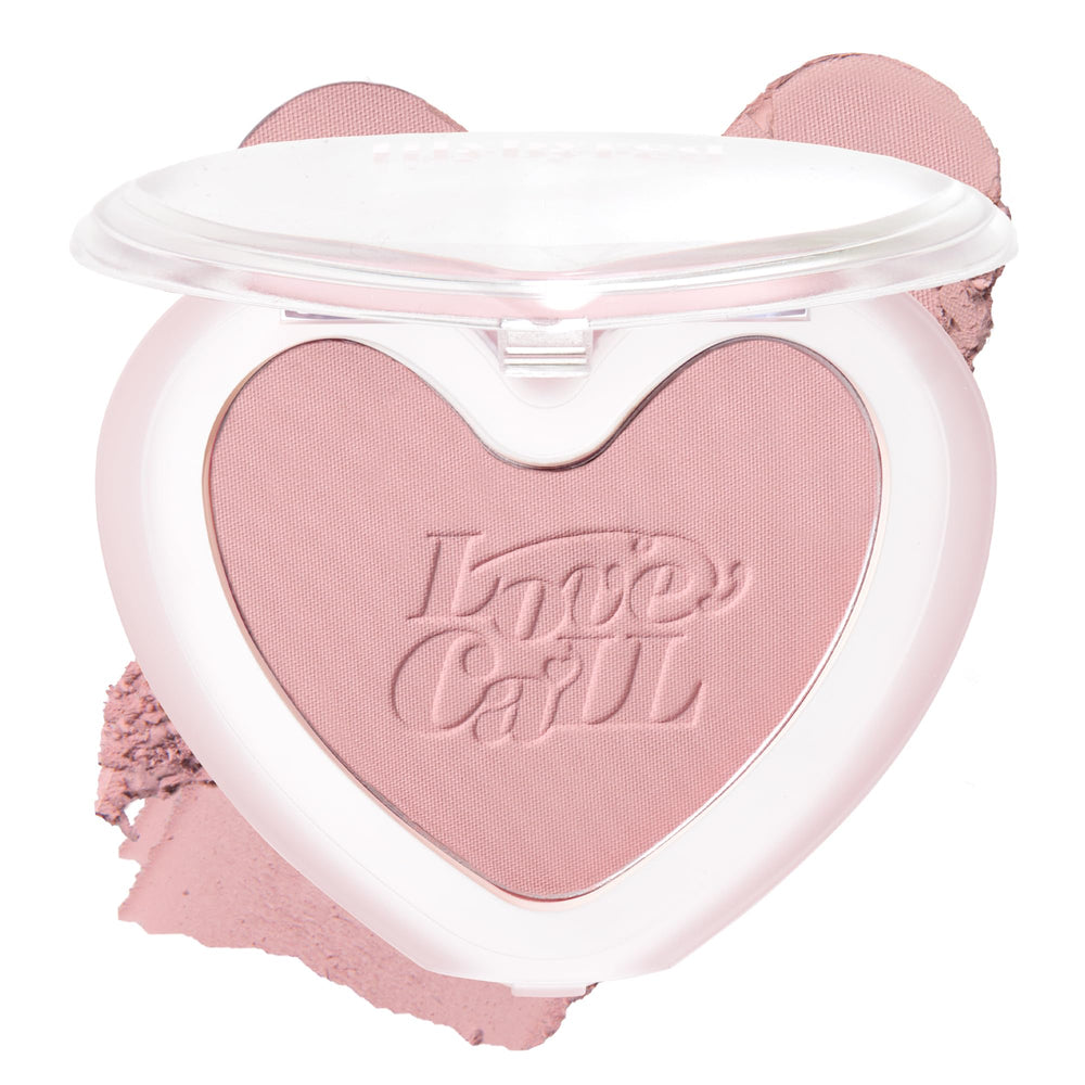 Lilybyred Luv Beam Blur Cheek en forme de cœur pour un éclat naturel et subtil