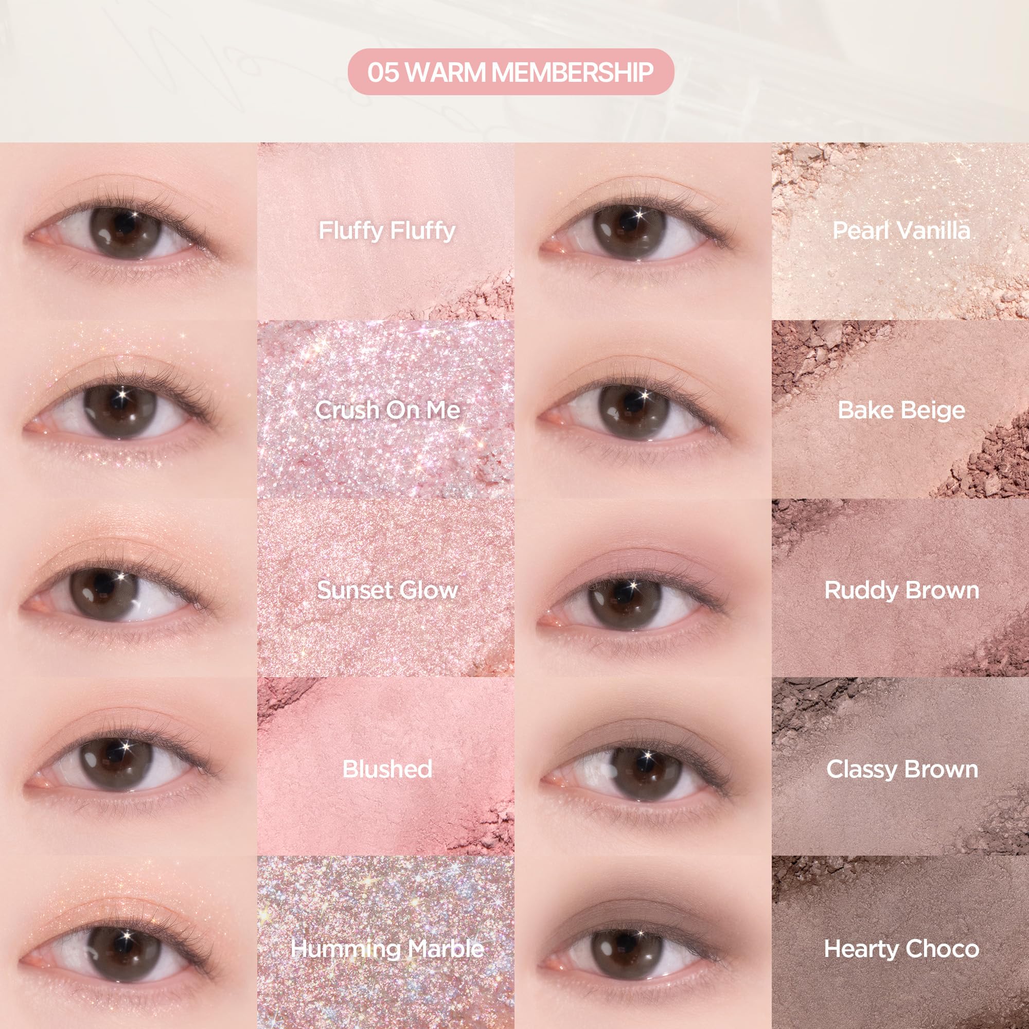 Lilybyred Mood Keyboard – textures fines pour un maquillage facile à superposer.