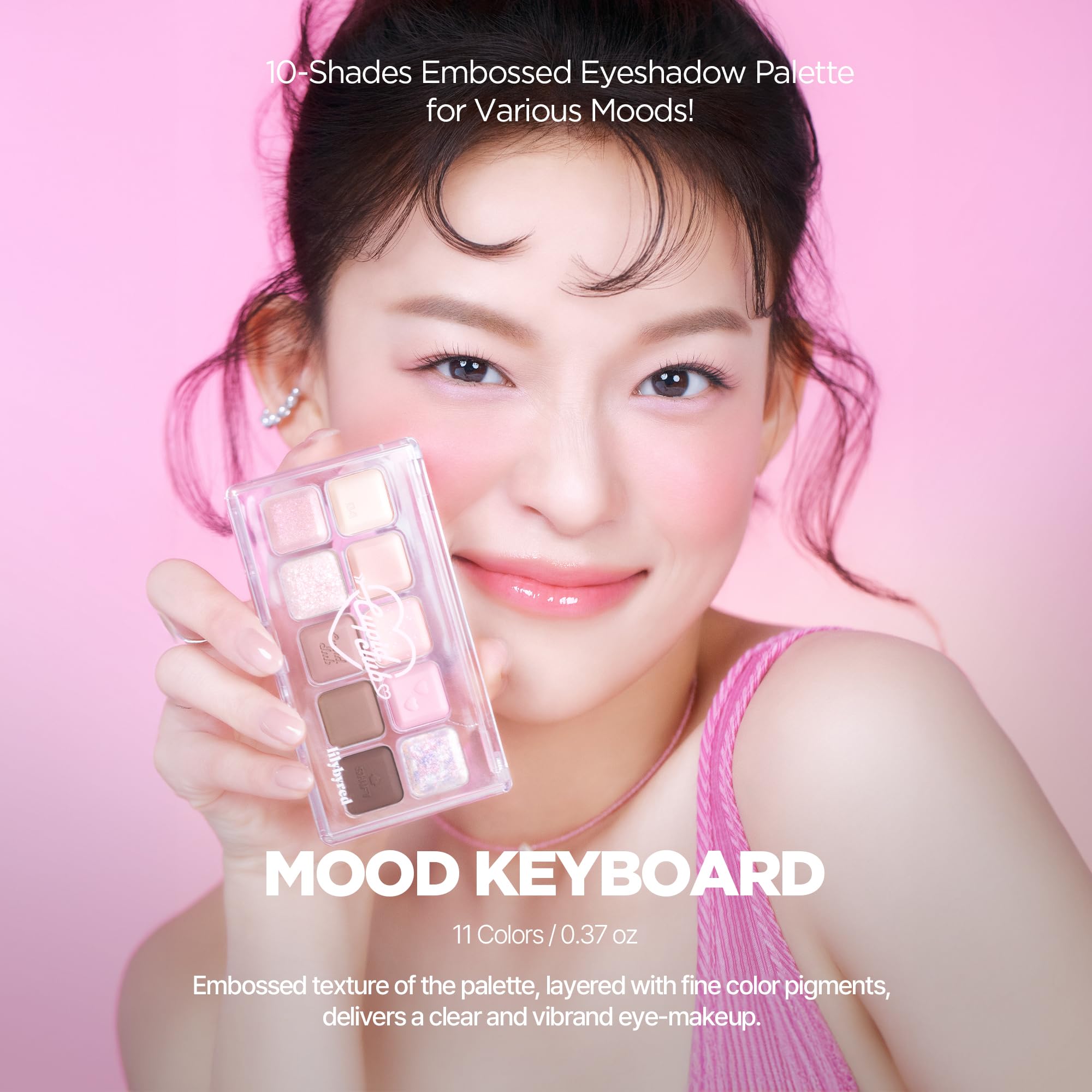 Lilybyred Mood Keyboard – mats intenses pour contour durable et naturel.