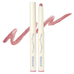 Lilybyred Smiley Lip Blending Stick outer lip close-up for precise contour and definition