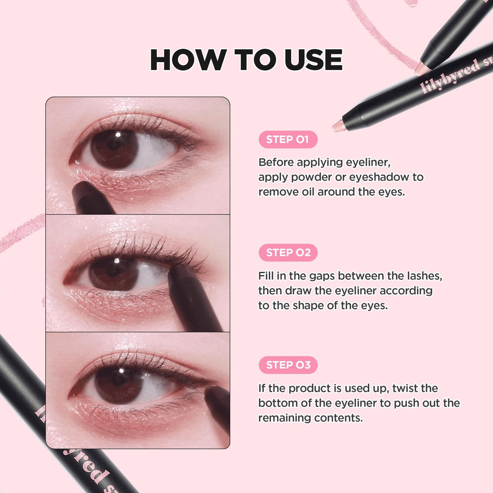 Lilybyred Starry Eyes AM9 à PM9, application rapide pour un look express