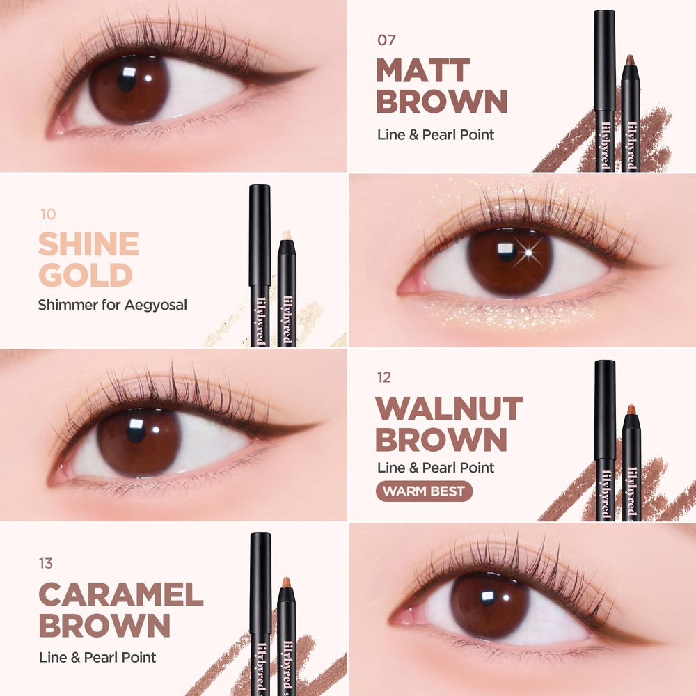 Lilybyred Starry Eyes AM9 à PM9, glisse satinée pour un maquillage rapide