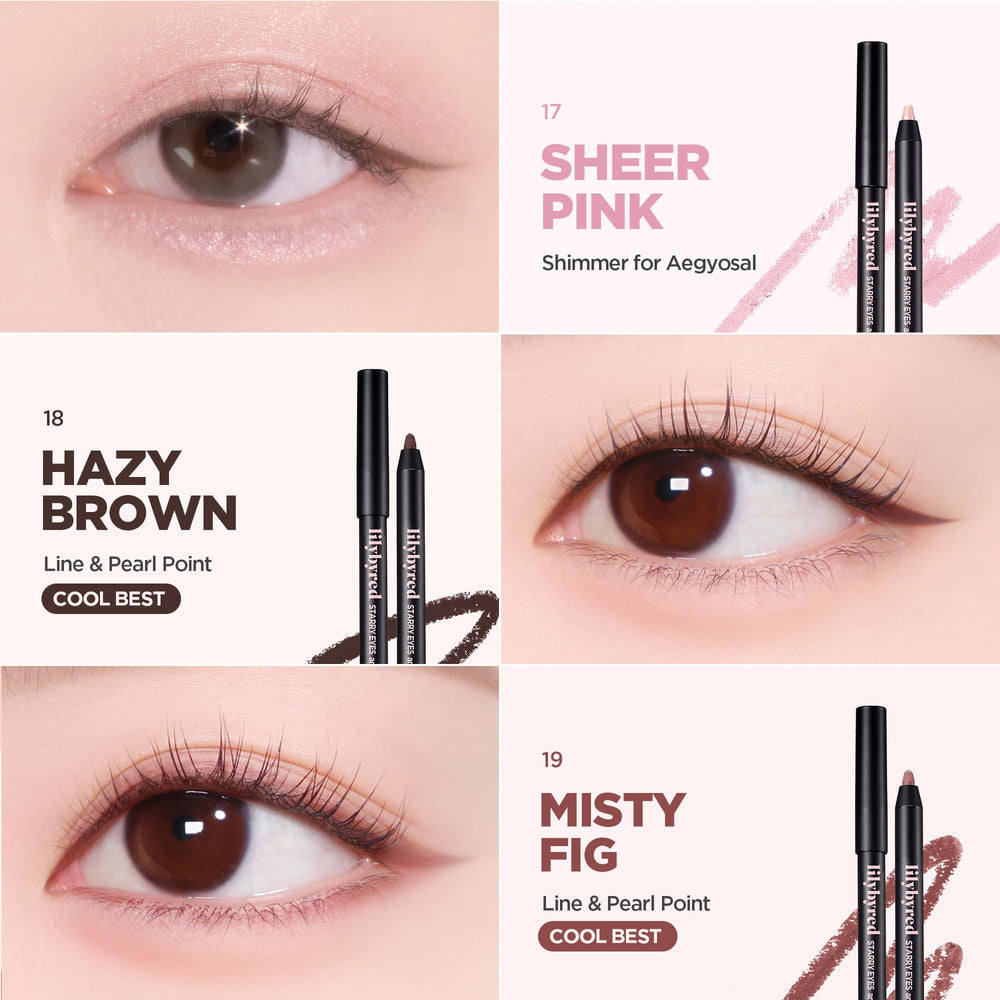 Lilybyred Starry Eyes AM9 à PM9, longue tenue qui résiste toute la journée