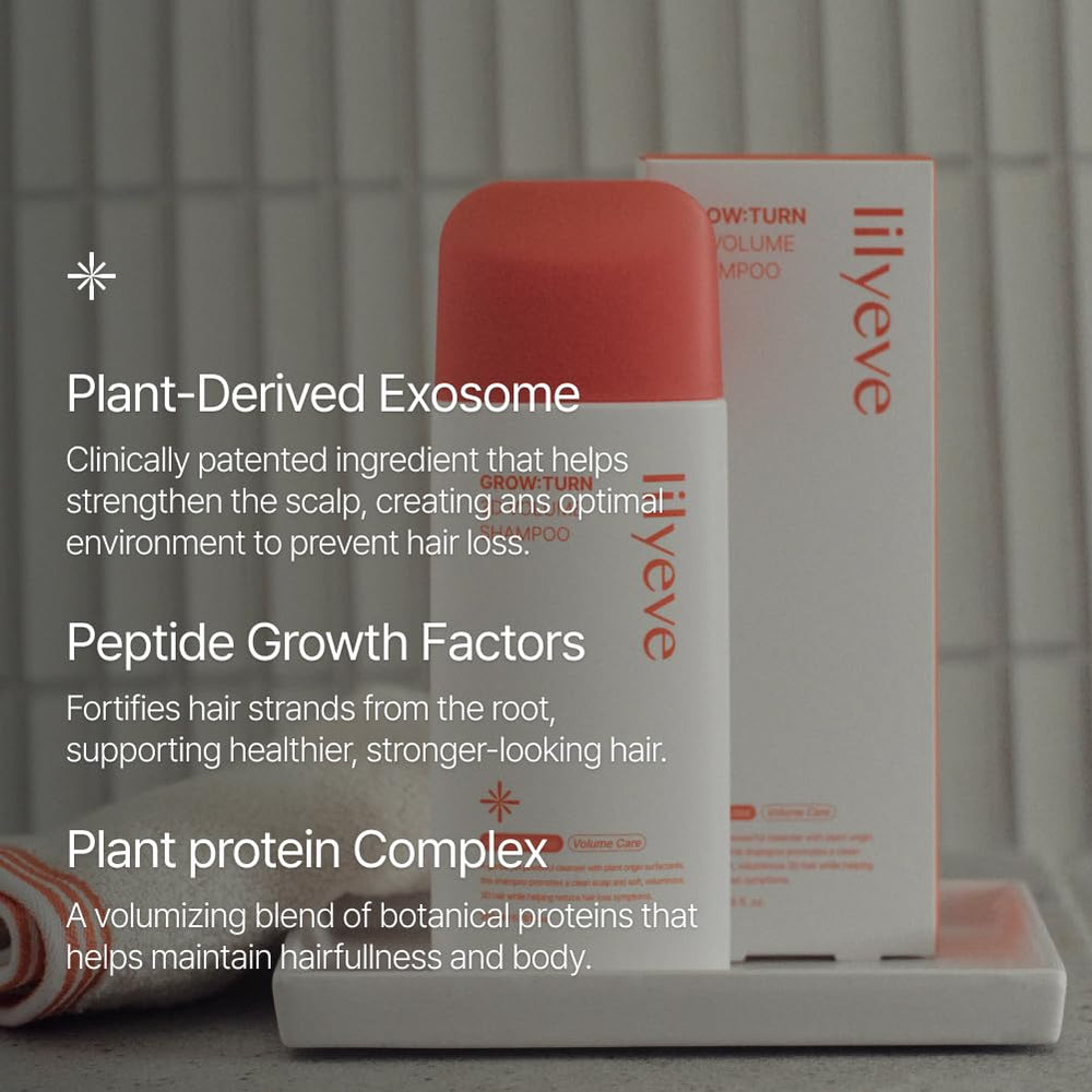lilyeve GrowTurn complexe fortifiant des racines pour des cheveux plus résistants