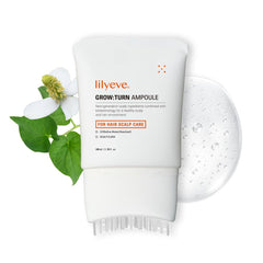 LilyEve GrowTurn avec brosse intégrée facilite l’application et une absorption rapide du sérum capillaire.