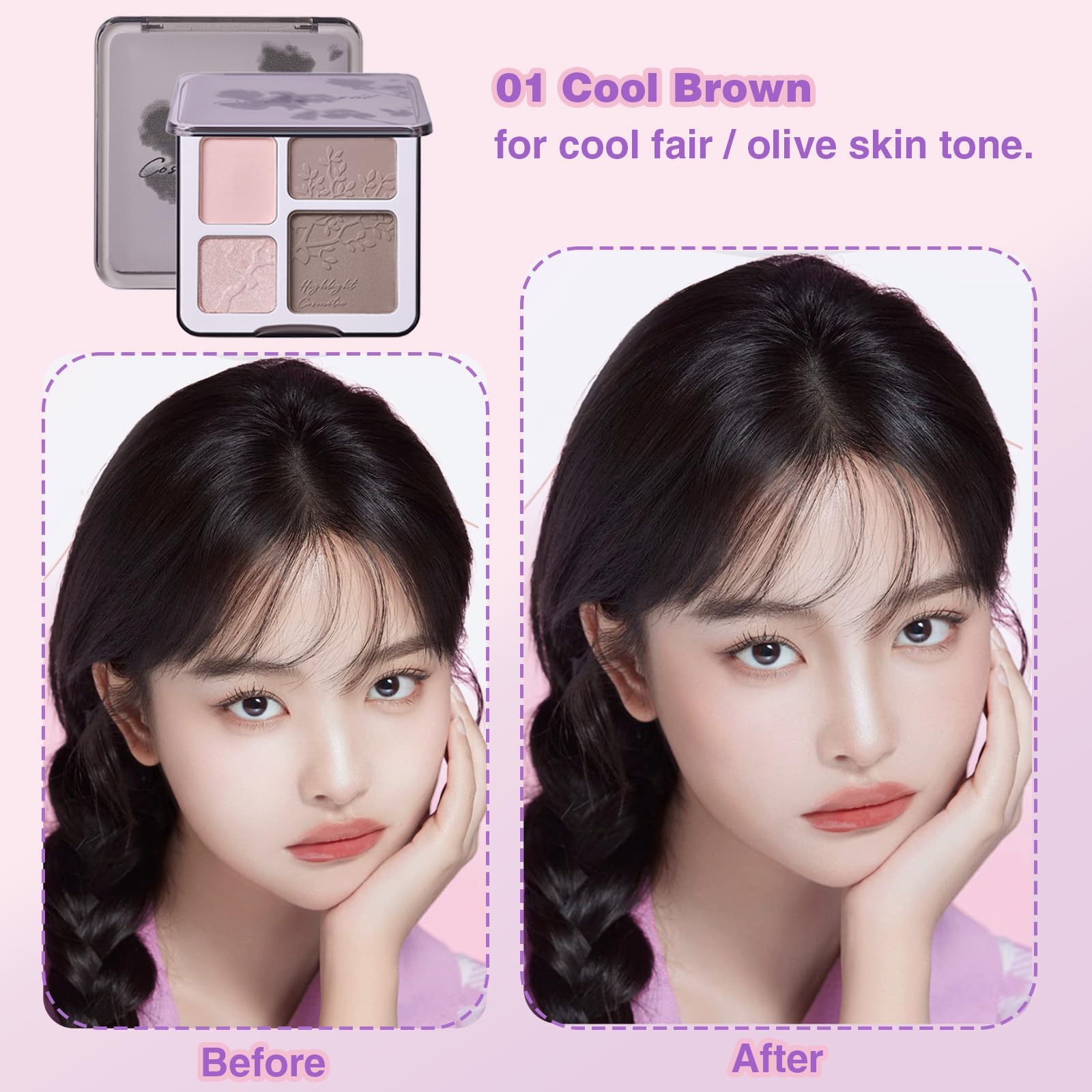 Lilyloria teintes contour matte: contrôle précis et look sculpté longue tenue.