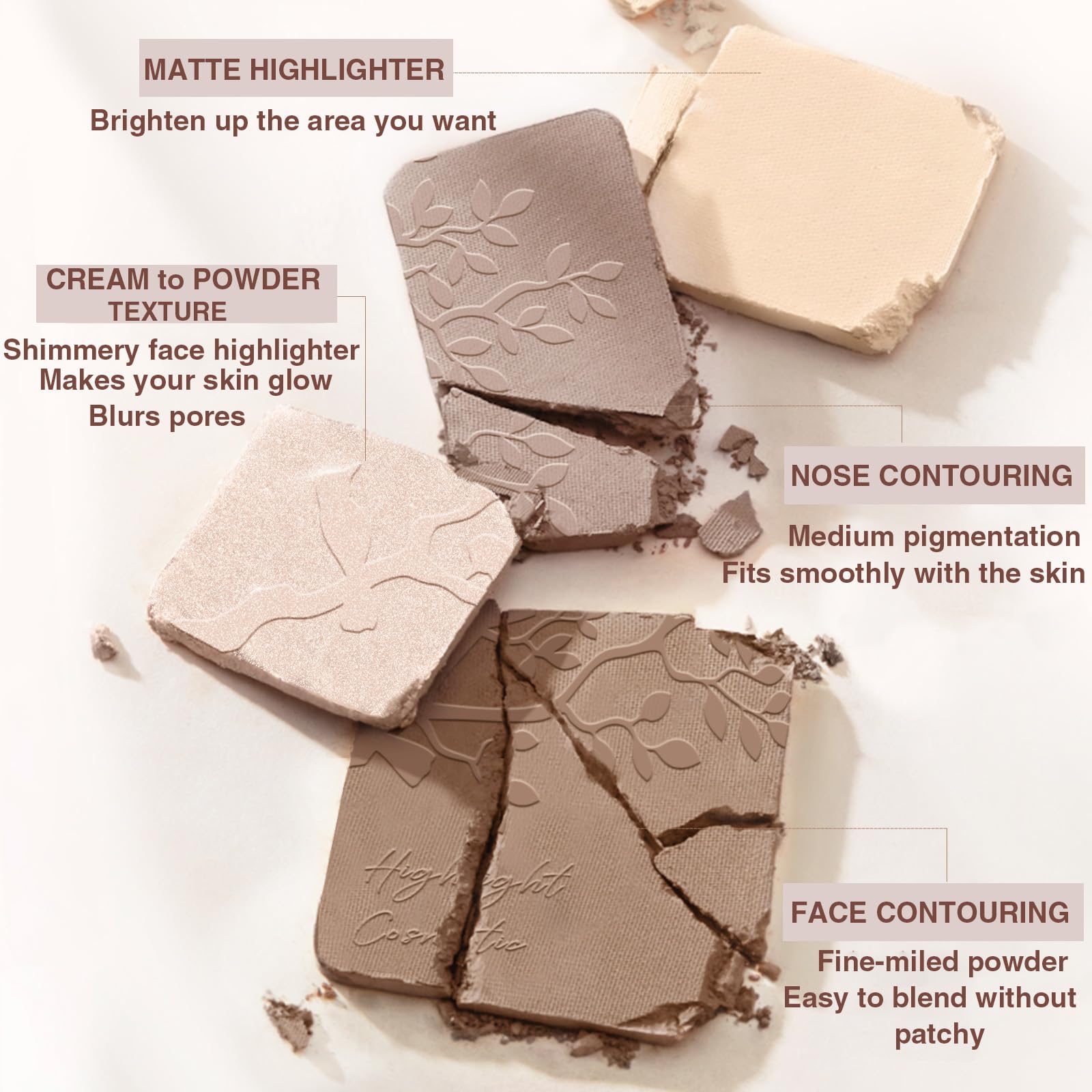 Utilisation quotidienne Lilyloria pour sculpter et illuminer le visage.