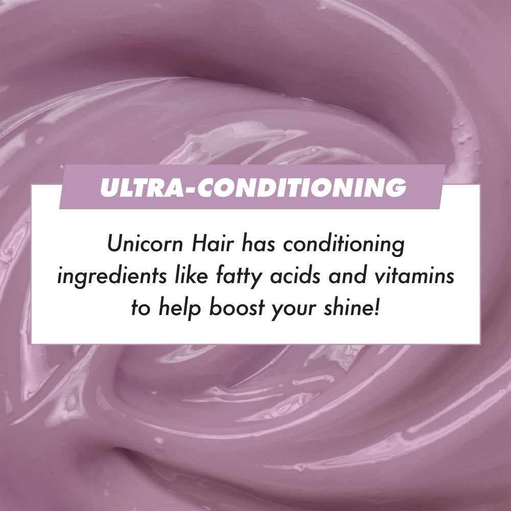 Lime Crime Unicorn Hair Oyster : ingrédients conditionnants aidant à hydrater et faire briller.