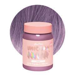 Lime Crime Unicorn Hair Oyster, bouteille pastel prête à l’application sans dommages capillaires.