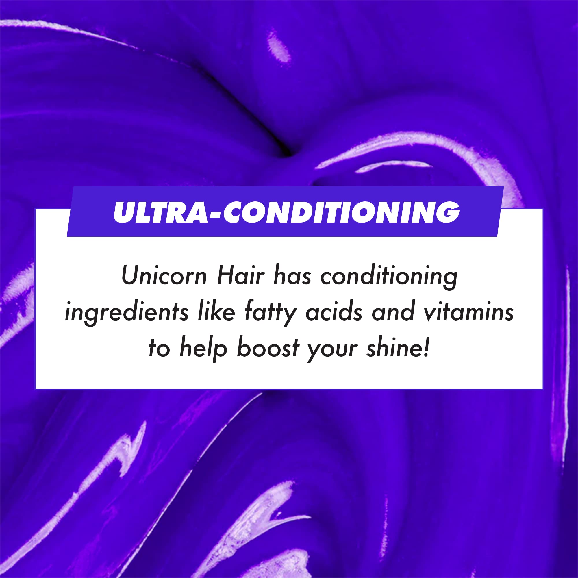 Avant-après avec Lime Crime teinture licorne Peri Dust et nuances saturées.