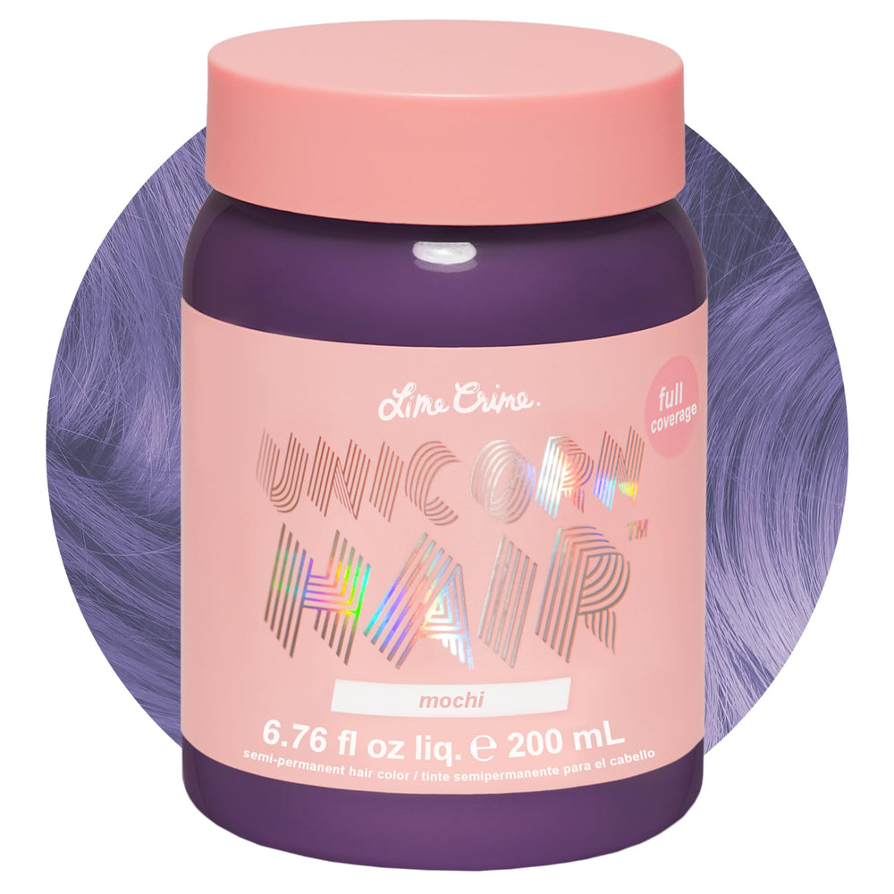 Lime Crime Mochi lavande prêt à l'application, couleur pastel vibrante