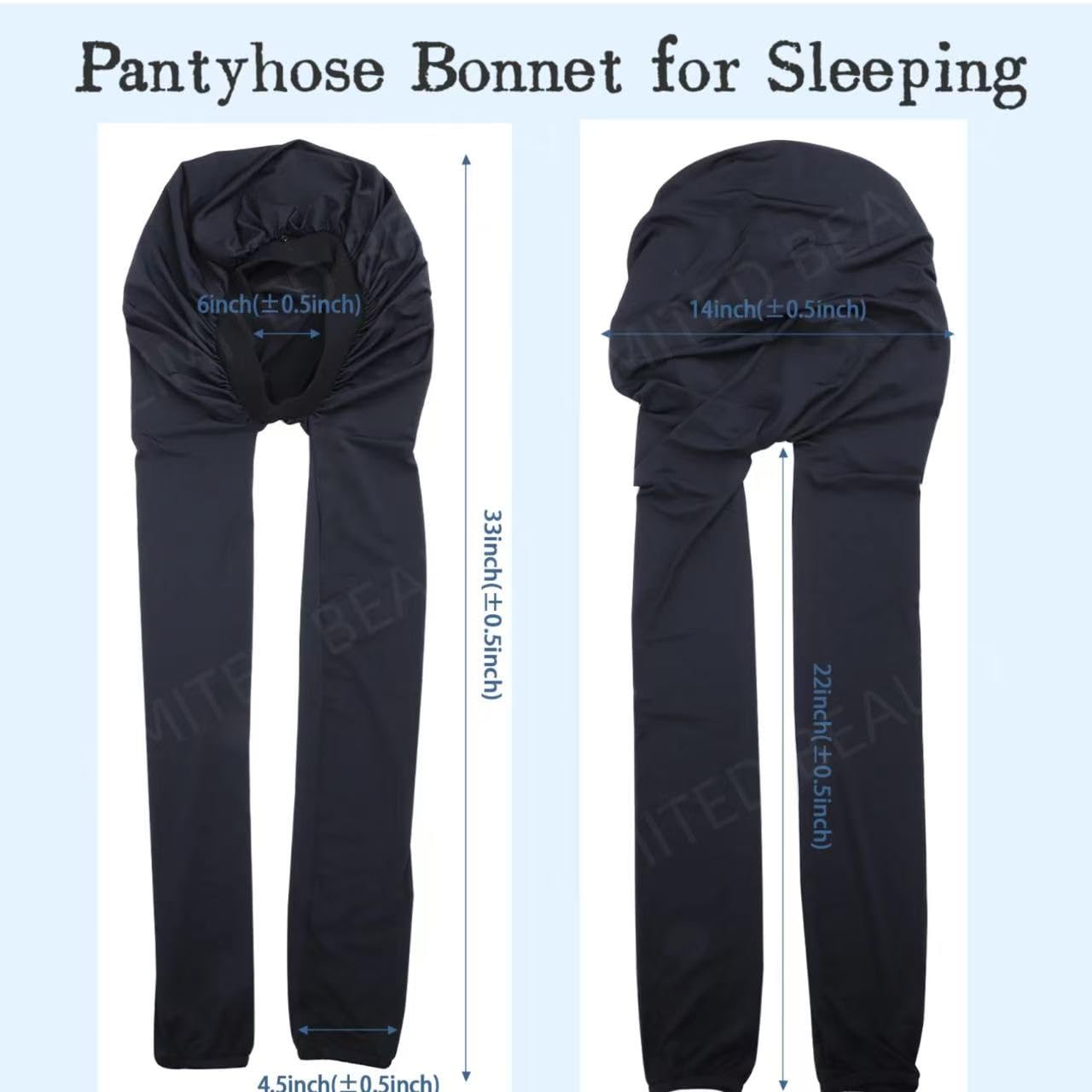 Limited Beauty Bonnet Confort Léger: léger et respirant pour dormir sans gêne.