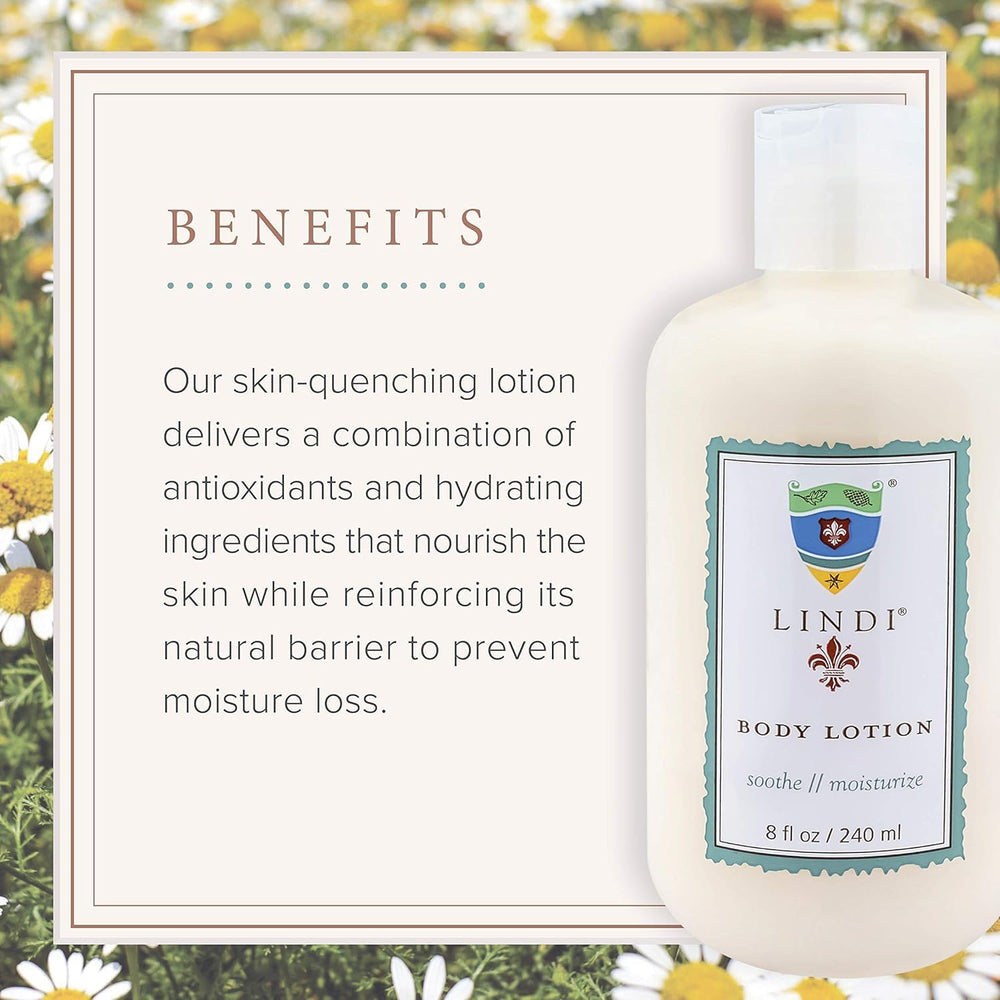 Texture veloutée de Lindi Skin, pénètre rapidement pour une sensation confortable.