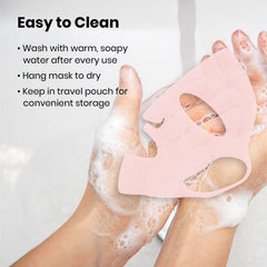 Lindo Silimask silicone premium, toucher doux et sans odeur.