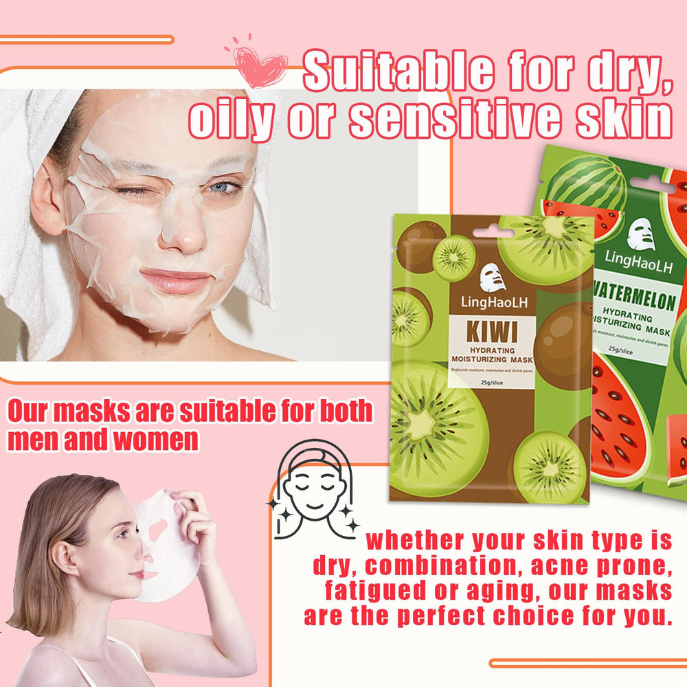 LingHaoLH utilisation quotidienne: masque facial simple et rapide.