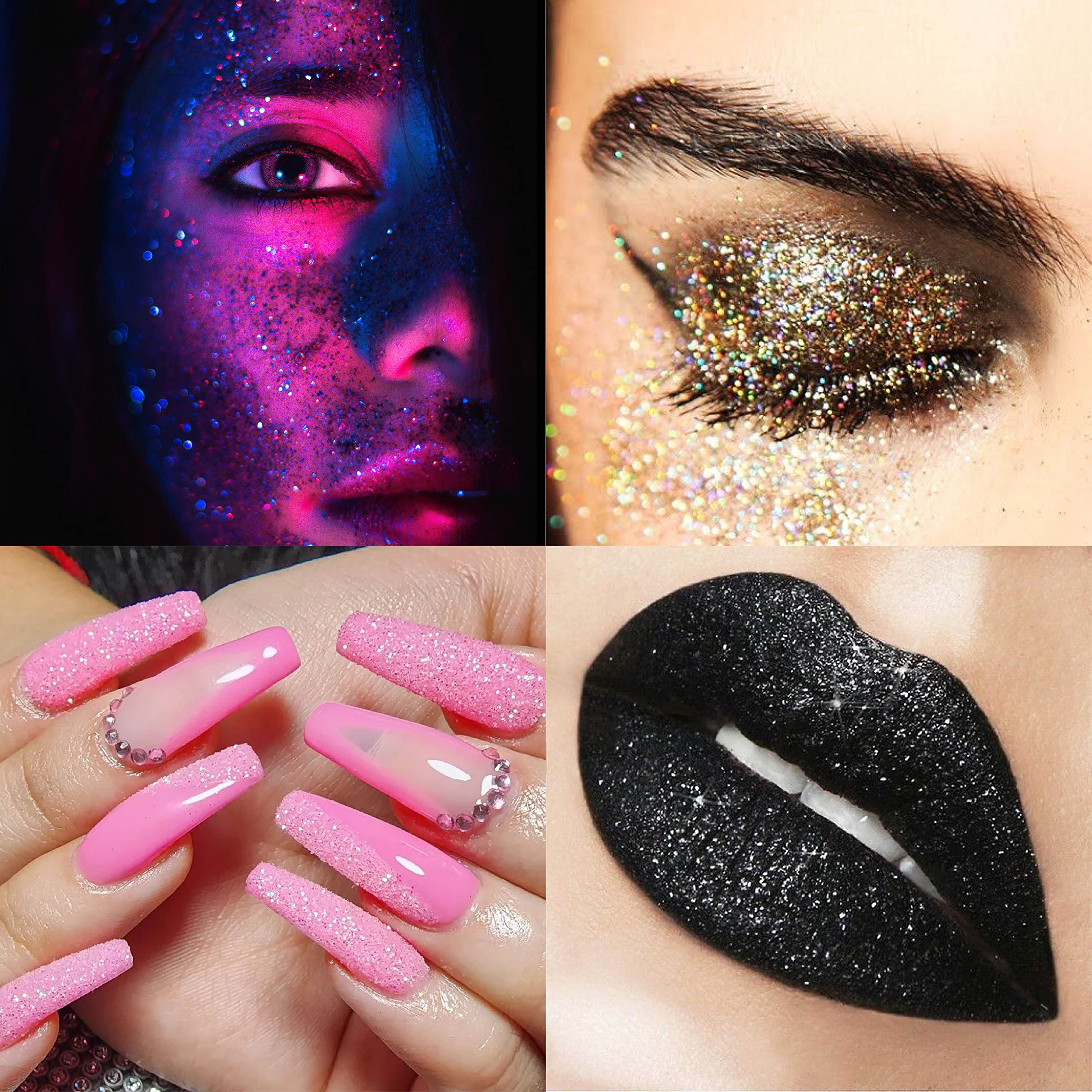 Linwulte paillettes pour fêtes et costumes, effet brillant.