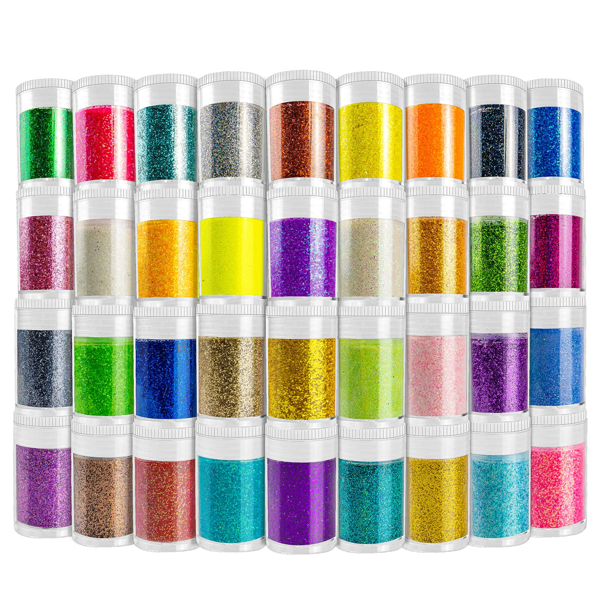 Paillettes Linwulte ultra fines ensemble 36 couleurs pour créations éclatantes