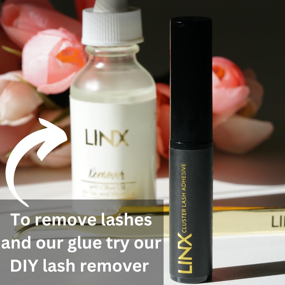Résistance à l’eau de la colle LINX pour un regard durable.